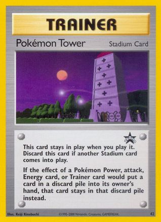 Pokemon Tower (42/53) [Promos: WoTC Promo] Pokemon Single Pokémon