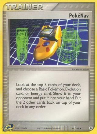 Pokenav (/109) Reverse Holofoil [EX: Ruby & Sapphire] Pokemon Single Pokémon