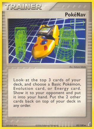 Pokenav (/100) Reverse Holofoil [EX: Crystal Guardians] Pokemon Single Pokémon