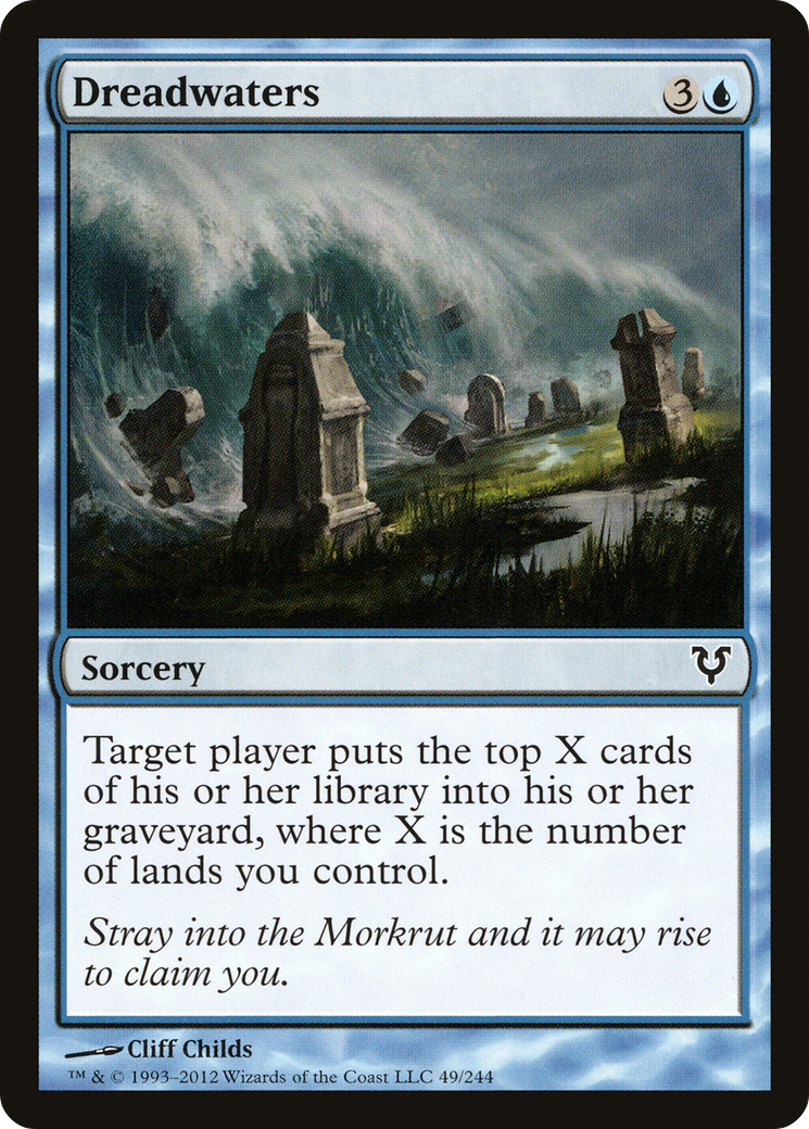 Dreadwaters (AVR-049) [Avacyn Restored] MTG Single Wizards of the Coast
