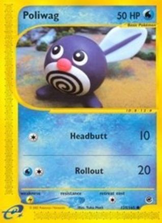 Poliwag (/165) Reverse Holofoil [Expedition] Pokemon Single Pokémon