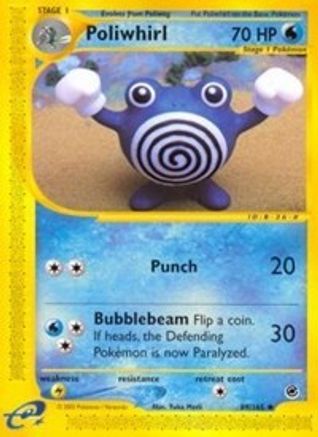 Poliwhirl (/165) Reverse Holofoil [Vintage: Expedition] Pokemon Single Pokémon