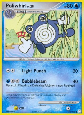 Poliwhirl (/146) Reverse Holofoil [Legends Awakened] Pokemon Single Pokémon