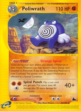 Poliwrath (26) (/144) Reverse Holofoil [Vintage: Skyridge] Pokemon Single Pokémon