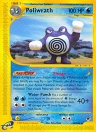 Poliwrath (60) (/165) Reverse Holofoil [Vintage: Expedition] Pokemon Single Pokémon