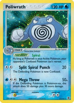 Poliwrath (/112) Reverse Holofoil [EX: FireRed & LeafGreen] Pokemon Single Pokémon