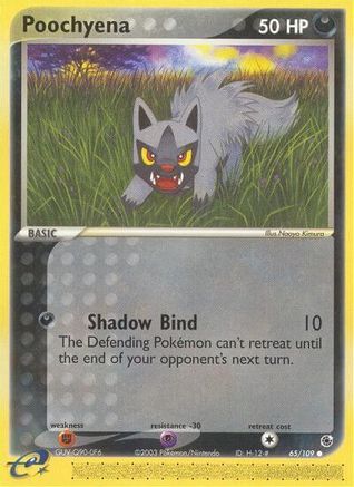 Poochyena - 65/109 (/109) Reverse Holofoil [EX: Ruby & Sapphire] Pokemon Single Pokémon