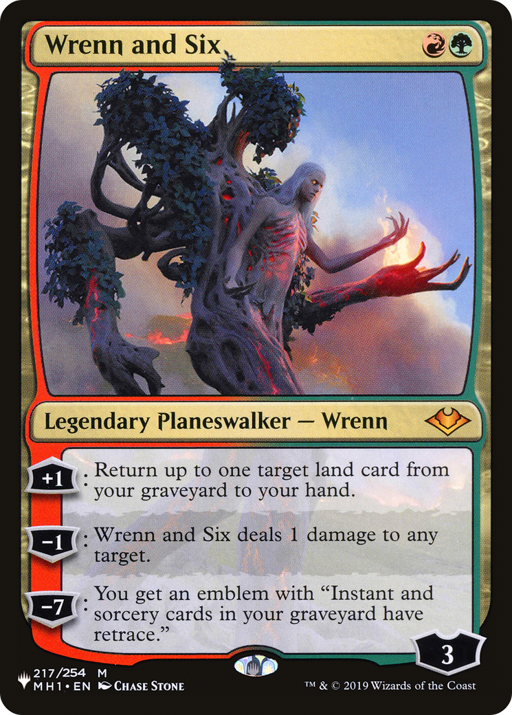 Wrenn and Six (LIST-217/254) [Mystery Booster] The List MTG Single Wizards of the Coast