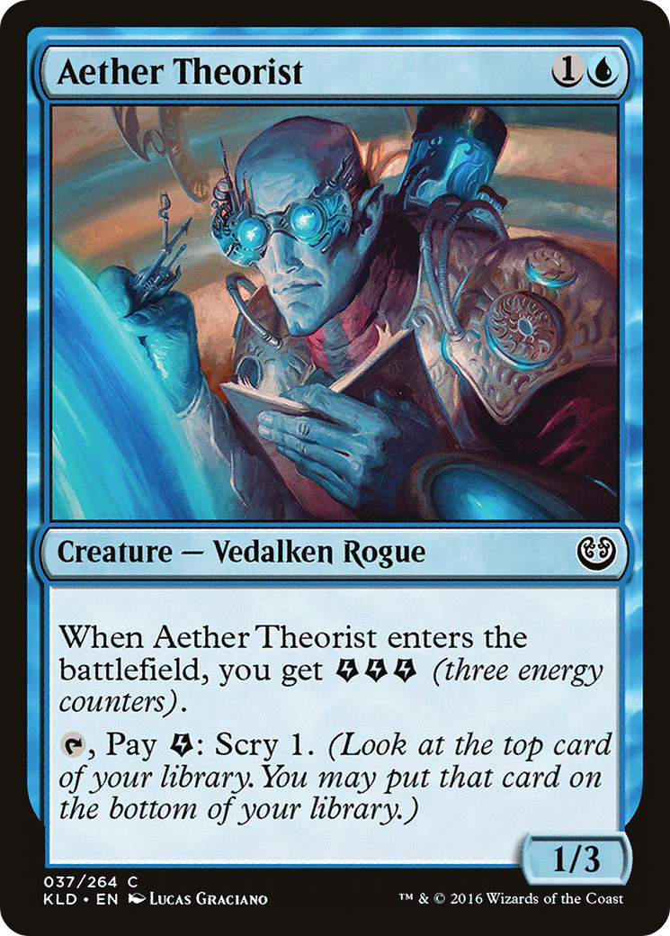 Aether Theorist (KLD-037) [Kaladesh] MTG Single Wizards of the Coast