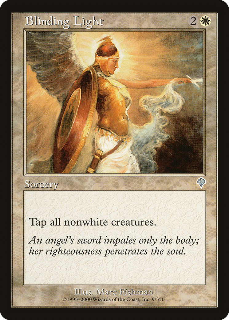 Blinding Light (INV-009) [Invasion] MTG Single Wizards of the Coast