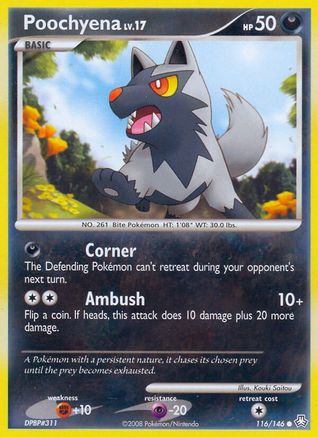 Poochyena (/146) [DP: Legends Awakened] Pokemon Single Pokémon