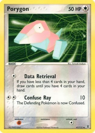Porygon (/112) Reverse Holofoil [EX: FireRed & LeafGreen] Pokemon Single Pokémon