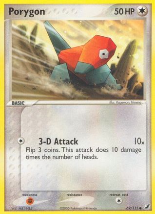Porygon (/115) Reverse Holofoil [EX: Unseen Forces] Pokemon Single Pokémon