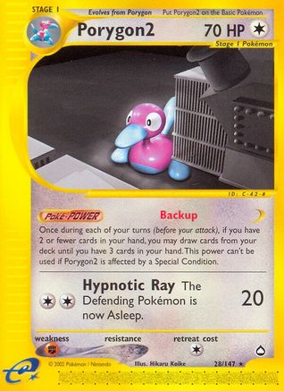 Porygon2 (/147) Reverse Holofoil [Vintage: Aquapolis] Pokemon Single Pokémon