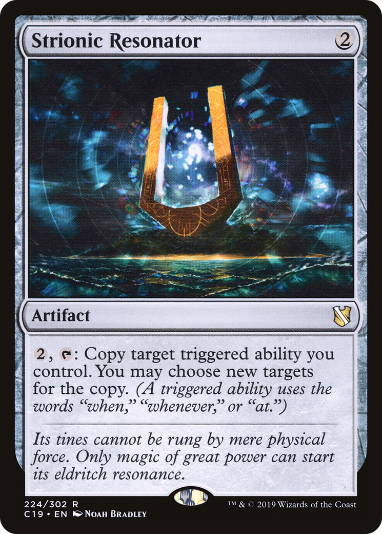 Strionic Resonator (C19-224) [Commander 2019] MTG Single Wizards of the Coast