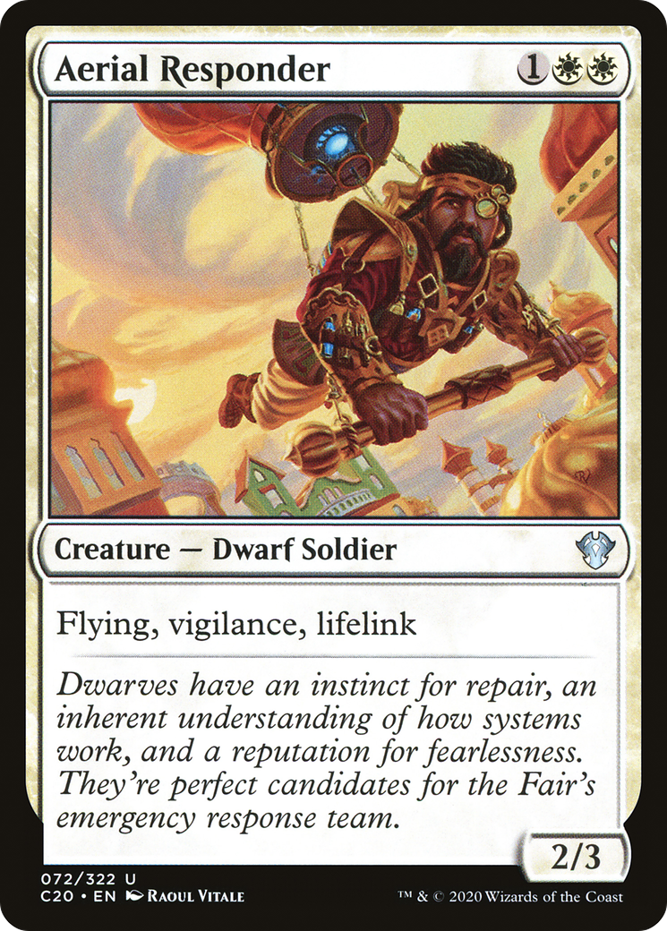 Aerial Responder (C20-072) [Commander 2020] MTG Single Wizards of the Coast