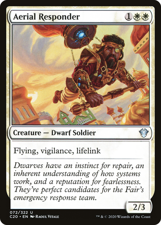 Aerial Responder (C20-072) [Commander 2020] MTG Single Wizards of the Coast