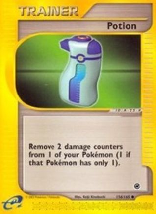Potion (156/165) Reverse Holofoil [Vintage: Expedition] Pokemon Single Pokémon