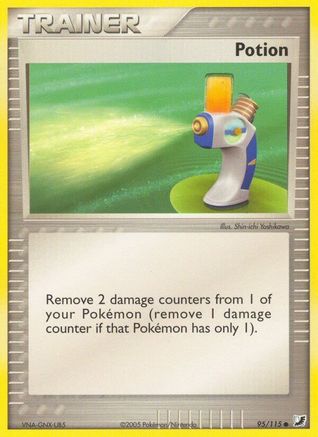 Potion (95/115) Reverse Holofoil [EX: Unseen Forces] Pokemon Single Pokémon