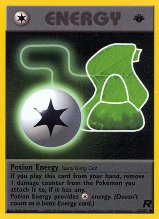 Potion Energy (82/82) 1st Edition [Vintage: Team Rocket] Pokemon Single Pokémon