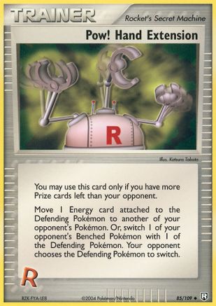 Pow! Hand Extension 85/109 [EX: Team Rocket Returns] Pokemon Single Pokémon