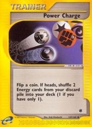 Power Charge (/165) Reverse Holofoil [Vintage: Expedition] Pokemon Single Pokémon