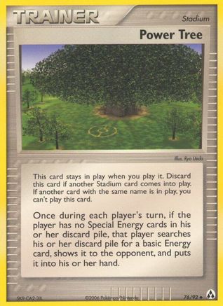 Power Tree (/92) Reverse Holofoil [EX: Legend Maker] Pokemon Single Pokémon