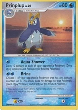 Prinplup () [DP: Trainer Kit Manaphy & Lucario] Pokemon Single Pokémon