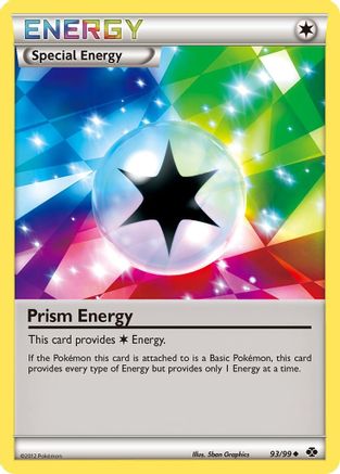 Prism Energy (93/99) Reverse Holofoil [BW: Next Destinies] Pokemon Single Pokémon