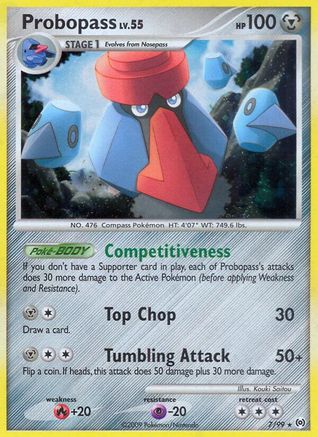 Probopass (7/99) Reverse Holofoil [Platinum: Arceus] Pokemon Single Pokémon