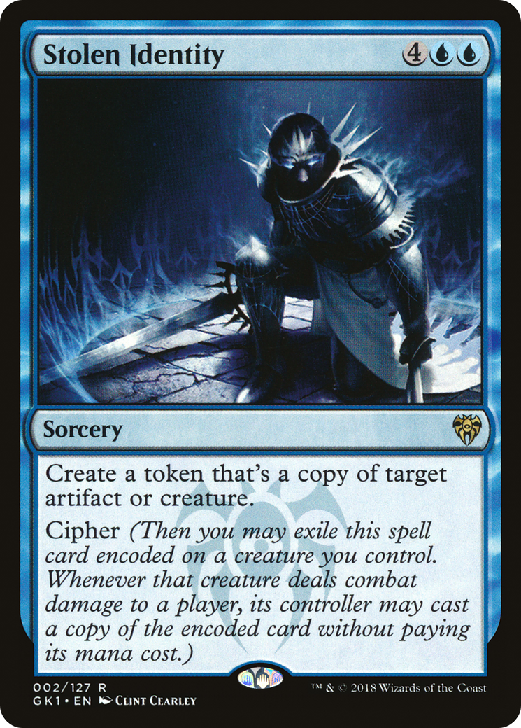 Stolen Identity (GR1-002) [Misc] GRN Guild Kit MTG Single Wizards of the Coast