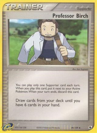 Professor Birch (/109) Reverse Holofoil [EX: Ruby & Sapphire] Pokemon Single Pokémon