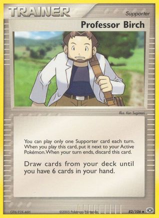 Professor Birch (/106) Reverse Holofoil [EX: Emerald] Pokemon Single Pokémon