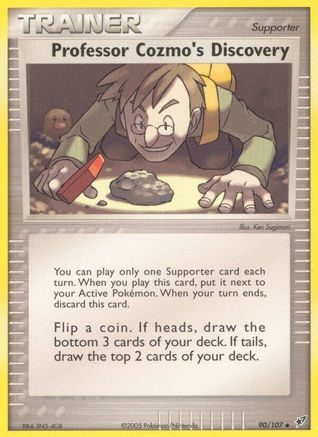 Professor Cozmo's Discovery (/107) Reverse Holofoil [EX: Deoxys] Pokemon Single Pokémon