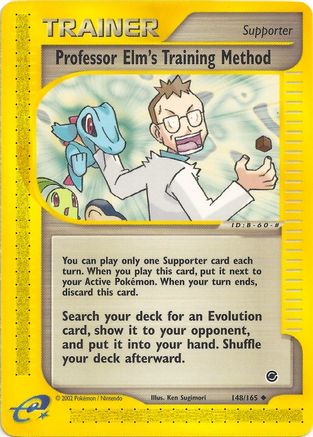 Professor Elm's Training Method (148/165) Reverse Holofoil [Vintage: Expedition] Pokemon Single Pokémon