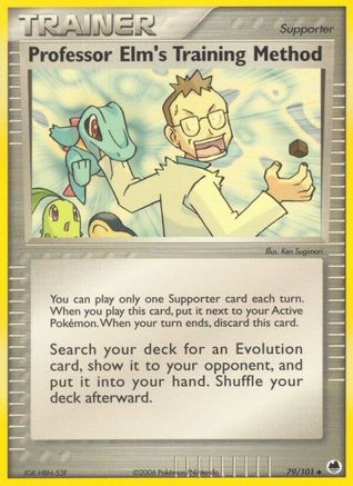 Professor Elm's Training Method (79/101) [EX: Dragon Frontiers] Pokemon Single Pokémon