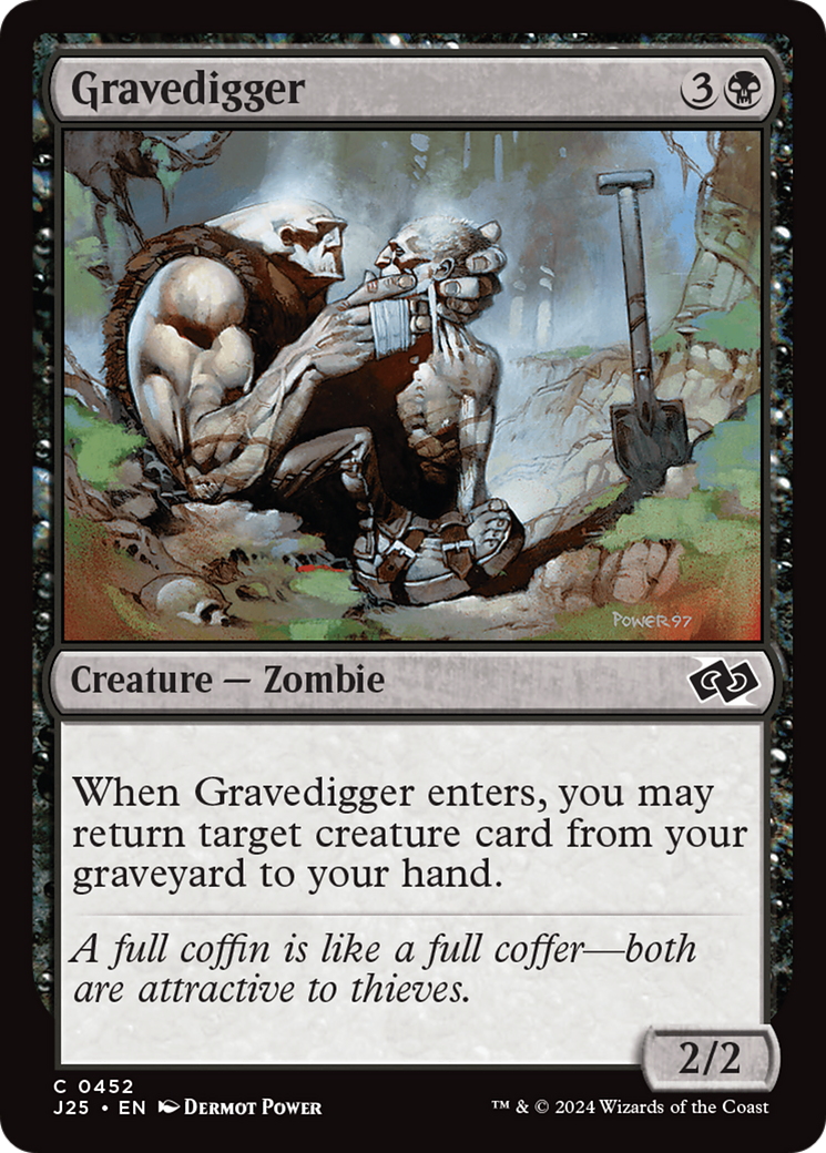 Gravedigger (J25-452) [Foundations Jumpstart] MTG Single Wizards of the Coast