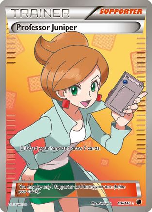 Professor Juniper (116 Full Art) (/116) Holofoil [BW: Plasma Freeze] Pokemon Single Pokémon