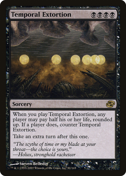 Temporal Extortion (PLC-081) [Planar Chaos] MTG Single Planar Chaos