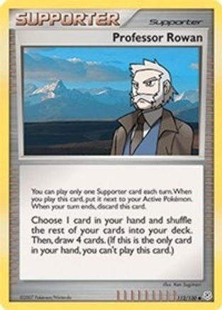 Professor Rowan (/130) [DP: Base Set] Pokemon Single Pokémon
