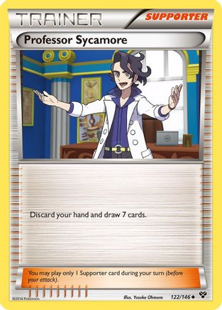 Professor Sycamore (122/146) Reverse Holofoil [XY: Base Set] Pokemon Single Pokémon