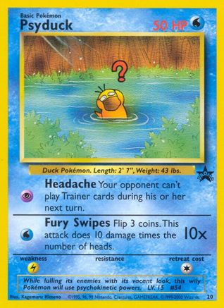 Psyduck (20/53) [Promos: WoTC Promo] Pokemon Single Pokémon