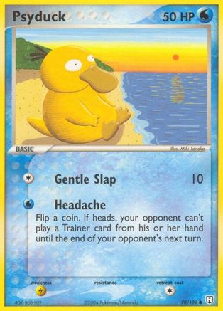 Psyduck (70/109) Reverse Holofoil [EX: Team Rocket Returns] Pokemon Single Pokémon