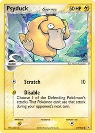 Psyduck (Delta Species) (81/110) Reverse Holofoil [EX: Holon Phantoms] Pokemon Single Pokémon