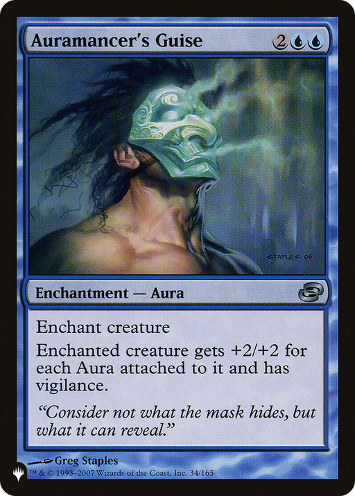 Auramancer's Guise (LIST-34/165) [Mystery Booster] The List MTG Single Wizards of the Coast