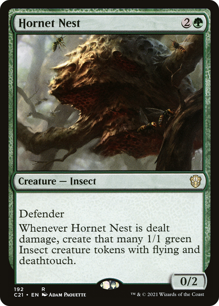 Hornet Nest (C21-192) [Commander 2021] MTG Single Wizards of the Coast