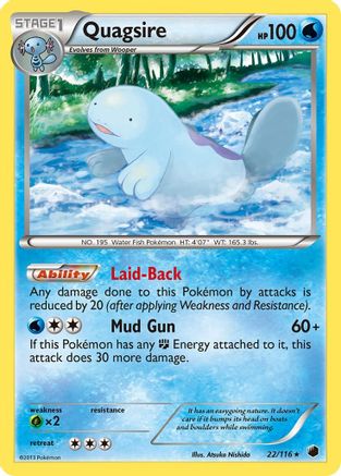 Quagsire (/116) [BW: Plasma Freeze] Pokemon Single Pokémon