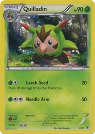 Quilladin (/39) Holofoil [Kalos Starter Set] Pokemon Single Pokémon