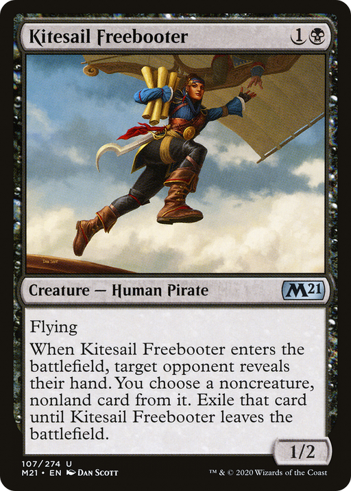 Kitesail Freebooter (M21-107) [Core Set 2021] MTG Single Wizards of the Coast