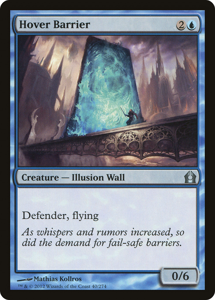 Hover Barrier (RTR-040) [Return to Ravnica] MTG Single Wizards of the Coast